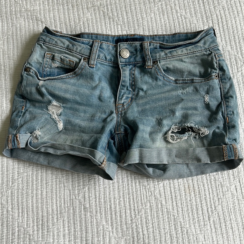 aeropostale denim shorts